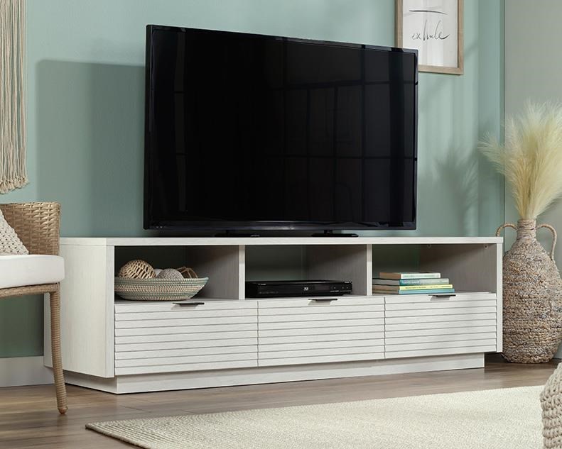 Sauder HARVEY PARK ENTERTAINMENT CREDENZA Darvin Furniture TV Stands